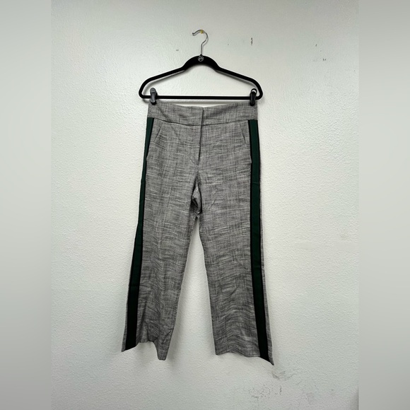 Veronica Beard Cormac Tuxedo Stripe Cormac Trouser - Picture 2 of 5